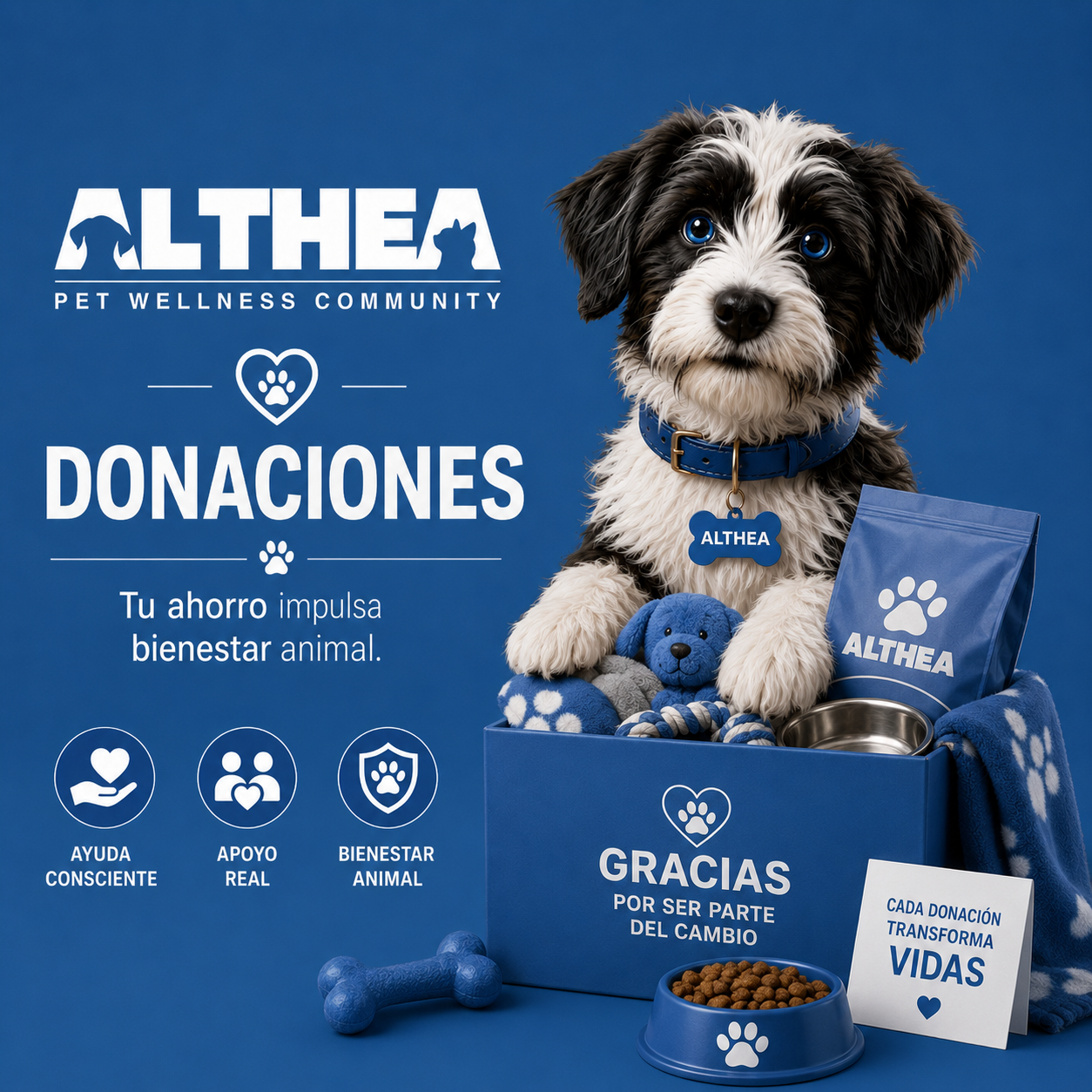 Donaciones Althea Pet Wellness Community